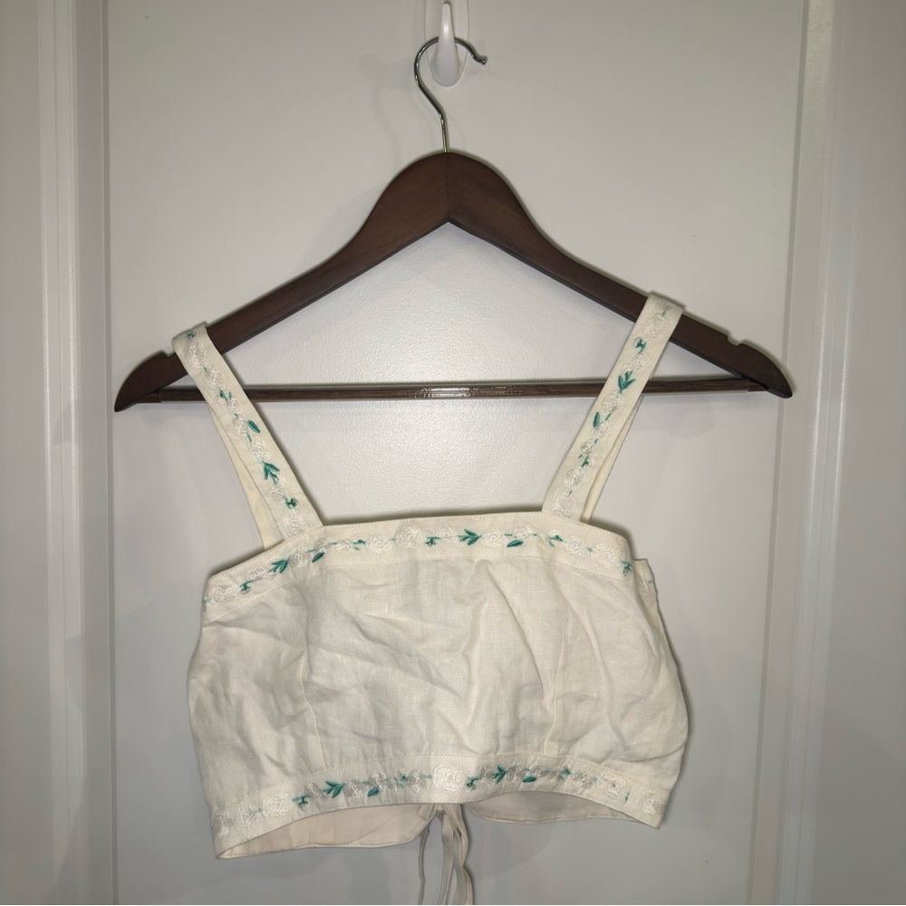 Fanm Mon Fol Skirt Set in Ivory - Picture 5 of 14